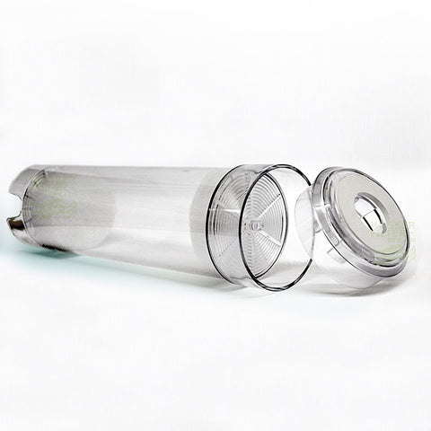 Empty cartridge 10" (transparent), fillable with various media