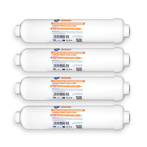 4x AICRO Kühlschrankfilter für Side by Side Kühlschränke