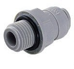 selbstdichtender Adapter Kühlschrankfilter, AG 1/4" x 1/4" Schlauch nicht montiert